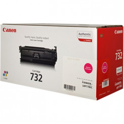 Canon 732M Magenta Original Toner Cartridge 6261B002 (6100 Pages) for Canon i-SENSYS LBP-7780CX